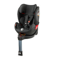 gb好孩子 高速汽车儿童安全座椅 ISOFIX接口 多档调节 适用于0-25KG(约0-7岁)丝绒黑 CONVY-FIX-19CNVBLK