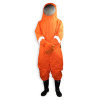 谋福 1065加厚全封闭连体式不锈钢大面罩防蜂服防护服 防马蜂 蜜蜂防护服 防毒蜂 防胡蜂（靴码44）