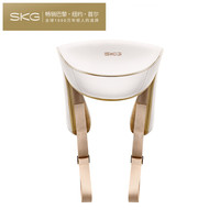 SKG  肩部颈部按摩器 四锤捶打按摩披肩  颈肩腰部颈部家用敲打热敷按摩仪 卡其色 6524