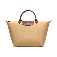 LONGCHAMP 珑骧 LE PLIAGE系列 女士织物饺子包 1623 089 P15 蜜糖色 中号