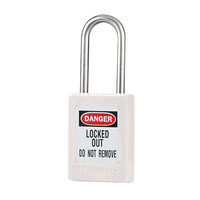MASTERLOCK/玛斯特锁 工业安全挂锁 工程塑料锁 不锈钢锁梁 电力锁 S31 白色