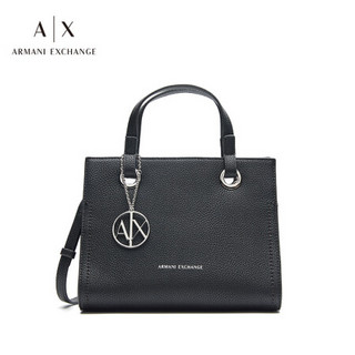 ARMANI EXCHANGE 阿玛尼奢侈品19秋冬新款女士式背提包 942270-CC723 BLACK-00020 U