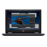 DELL 戴尔 Precision 7740 17.3英寸 移动工作站 黑色(酷睿i7-9750H、4GB独显、128GB、512GB SSD+2TB HDD、1080P、IPS）