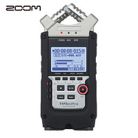 日本ZOOM 吃播ASMR手持便携麦克风降噪话筒录音机 数码录音笔/录音器 H4nPro 黑色