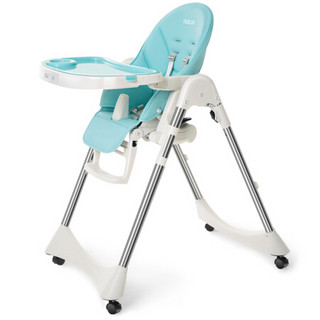 伊孚丽雅（IVOLIA）B1宝宝餐椅多功能可折叠便携式宝宝婴儿吃饭餐桌座椅儿童餐椅心选绿
