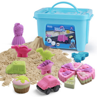亲子企鹅沙子太空沙 手工DIY8斤装玩具沙子彩沙太空泥沙沙美食车子模具魔力火星沙 豪华套装