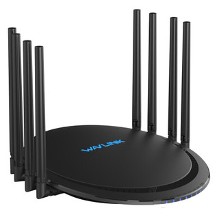 睿因（Wavlink）QUANTUM T8 3000M三频全千兆无线路由器 八天线增强家用大户型 光纤上网 5Gwifi稳定高速穿墙