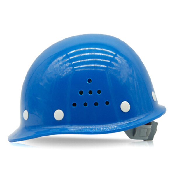百舸 安全帽带透气孔 abs 电力 工地 工程 工业 建筑 防砸抗冲击 圆顶