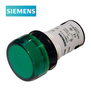 西门子 3SB6 LED型 220VAC 绿色 22mm 塑料 3SB62166AA401AA0 指示灯