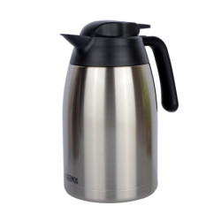 THERMOS 膳魔师 真空不锈钢保温壶暖壶热水瓶大容量1500ml THV-1500 CS 不锈钢色