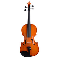 红棉Kapok手工实木中虎纹小提琴儿童练习琴成年人演奏专业小提琴S-50