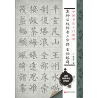 中国书法入门教程 集柳公权楷书三字经：玄秘塔碑