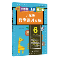2015年小学生全彩练习书 六年级数学课时专练