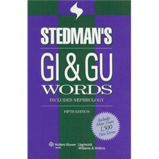 Stedman's GI & GU Words (Stedman's Word Books)
