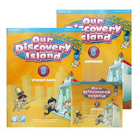 培生朗文ODI探索少儿英语our discovery island 6 学生用书/练习册 2张CD-ROM/1CD