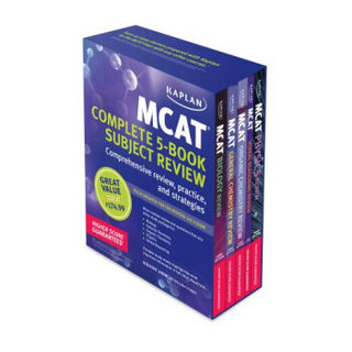 Kaplan MCAT Premier Complete 5-book Subject Review