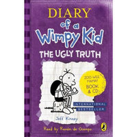 Diary of a Wimpy Kid #5: The Ugly Truth (Book + CD)  小屁孩日记5：丑陋的事实，书附CD