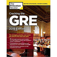 Cracking the GRE with 4 Practice Tests, 2019 Edi