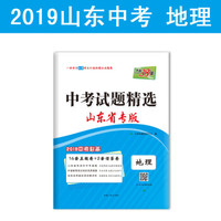 天利38套 山东省专版 中考试题精选 2019中考必备--地理