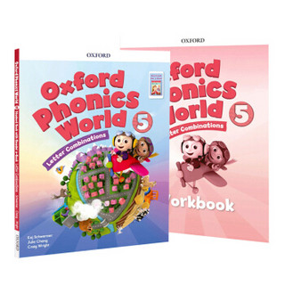 Oxford phonics world 5 牛津自然拼读 课本+练习册+线上Ebook游戏