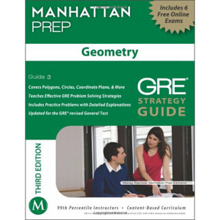 Geometry GRE Strategy Guide, 3rd Edition (Manhattan Prep Strategy Guides)