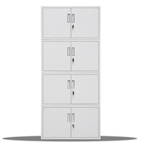 钱柜财务档案柜文件铁皮柜办公储物柜 象牙白2000凭证柜