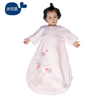 米乐鱼 儿童睡袋婴儿抱被四季款包被宝宝一体款防踢被汽车总动员 粉色80码