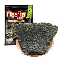 泰国进口 玛喜泰（Masita）原味脆海苔 36g 休闲零食