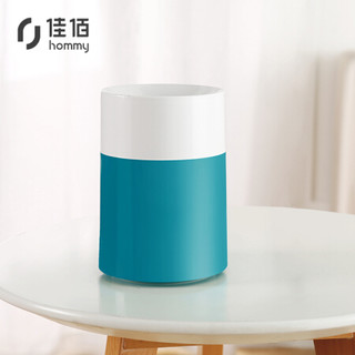 佳佰 SL110020 双色无盖垃圾桶 1.5L 小号