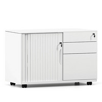 奈高NG文件柜办公柜卷门柜推拉门桌下柜活动柜三抽侧柜