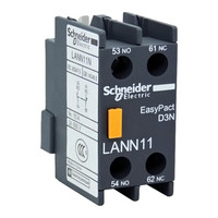 施耐德电气 EasyPact D3N附件 1NO+1NC LANN11N 接触器附件