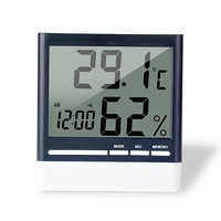新绿天章 电子温湿度计 办公家用室内外温度计 测温计 湿度计 升级精准测温