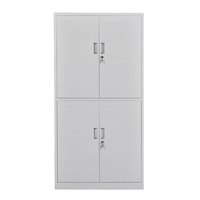 锐达星文件柜办公柜钢制铁皮柜资料柜档案柜储物柜通双节文件柜