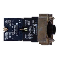 施耐德电气 XB2 22mm 按钮指示装置附件 ZB2BW061C LED型带触点按钮基座
