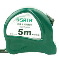 世达(SATA)91314A 凯隆系列5米钢卷尺卷尺盒尺伸缩尺测量工具5mx19mm