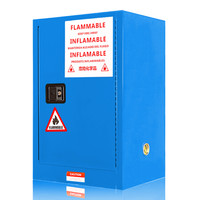 中伟防爆柜安全柜化学品储存柜危险品工业防火柜12加仑蓝色
