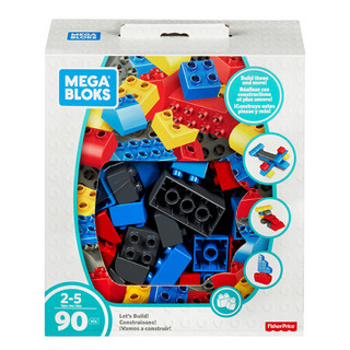 MEGA BLOKS 美高 FLY44 中颗粒90片自由拼搭套装