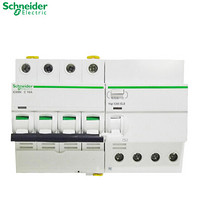 施耐德（Schneider）断路器 空气开关 Acti 9系列iC65N 4P C16A带漏保