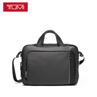 途明 TUMI 2019 新品 ARRIVE'系列男士商务旅行高端时尚织物公文包025503002PW3 灰色