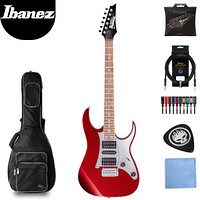 IBANEZ 依班娜 GRG150P电吉他 CA红色 专业小双摇 24品 电吉他