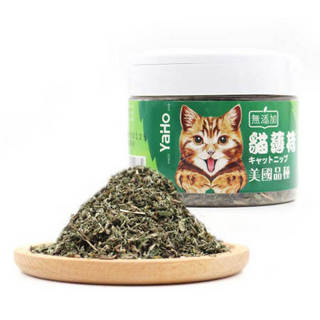 YAHo亚禾 猫零食 猫薄荷20g*罐