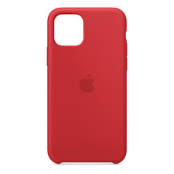Apple iPhone 11 Pro 硅胶保护壳 - 红色
