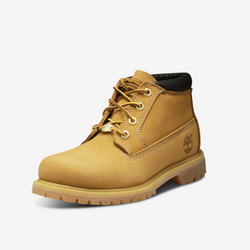 Timberland 添柏岚 女款户外短靴牛皮登山大黄靴防水工装靴 23399