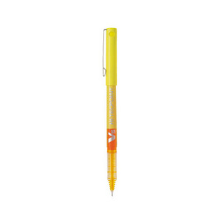PILOT 百乐 BX-V5 拔帽中性笔 黄色 0.5mm 单支装