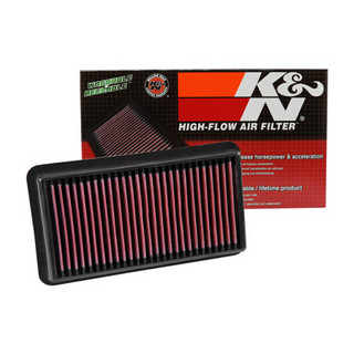 KN美国高流量空气滤清器适用于起亚K4现代名图空气滤芯空气格33-3095