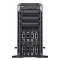 DELL 戴尔 T440 塔式 服务器(至强铜牌 3206R、8核、16个、16GB 内存、2 个4TB SAS、双千兆网络接口、495W 电源)