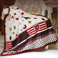 佳佰 家系列 云貂绒毛毯午睡空调毯子办公室盖毯 水晶绒小毛毯 星月传奇100*140cm