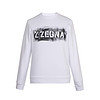 Z ZEGNA 杰尼亚 奢侈品 19春夏新款 男士白色棉质LOGO长袖卫衣 VS458 ZZ846A 7A1 L码