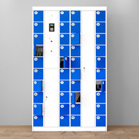 中伟智能手机柜存放柜电子存包柜手机寄存柜电子储物柜智能柜—40门可定制可选颜色