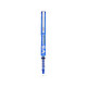 PILOT 百乐 日本百乐（PILOT）BXC-V5直液式走珠笔中性水笔针管笔0.5mm签字笔 V5升级版可换墨胆 蓝色